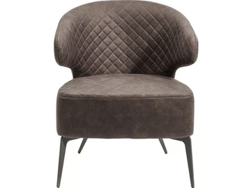 AMSTERDAM - Fabric armchair by KARE Design - view 2